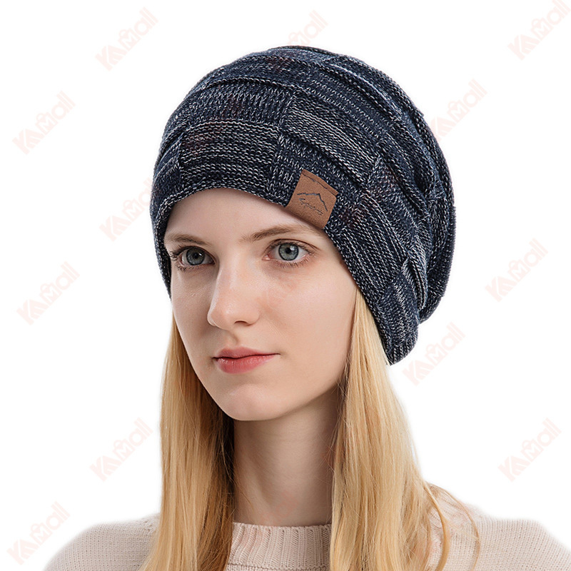 beanies for women wool material leisure